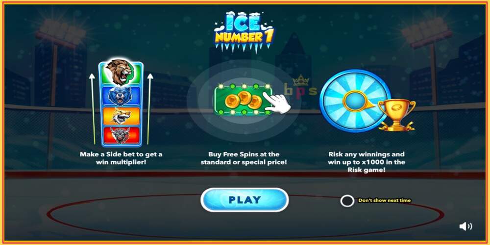 Игровой слот Ice Number One