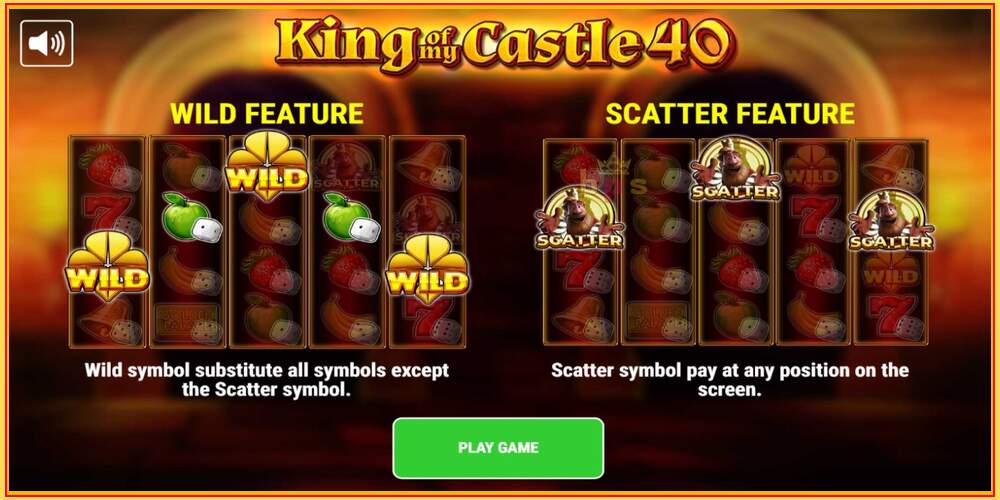 Игровой слот King of My Castle 40