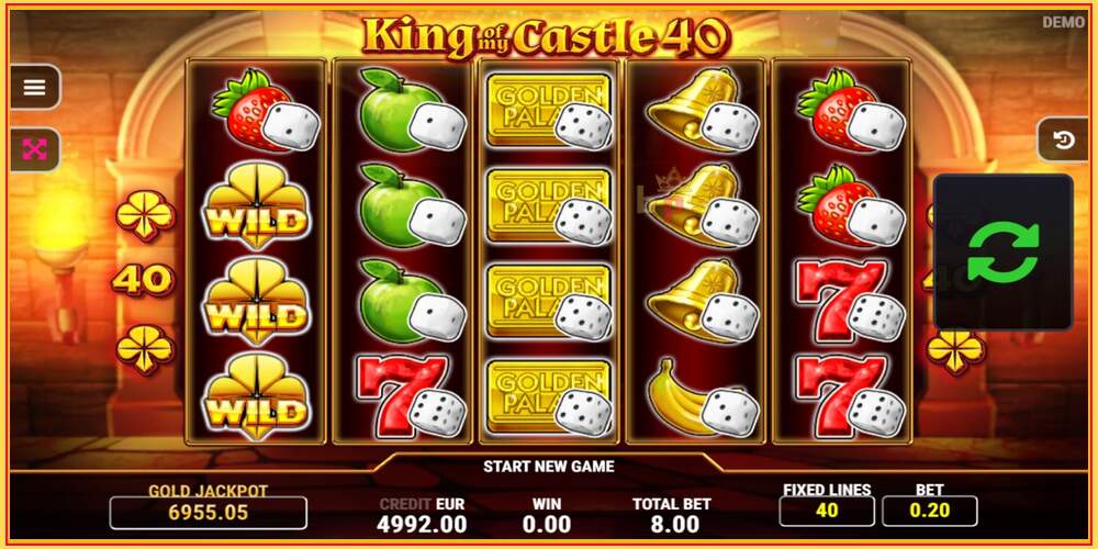 Игровой слот King of My Castle 40