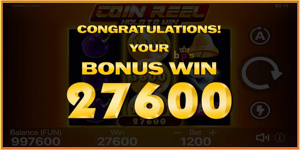 Игровой слот Coin Reel: Hold to Win