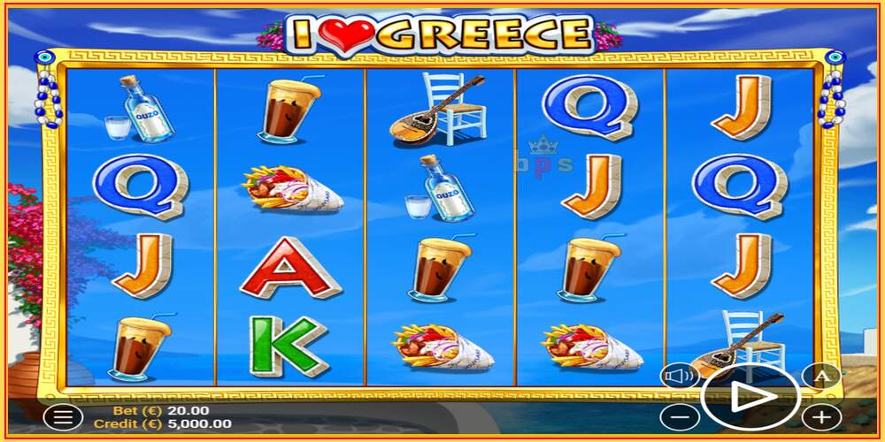 Игровой слот I Love Greece