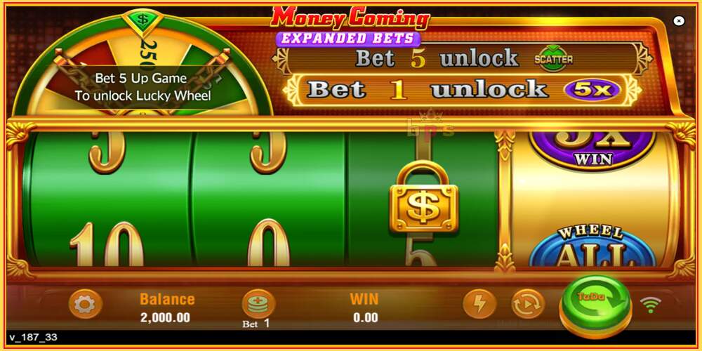 Spelslot Money Coming 2 – Expanded Bets