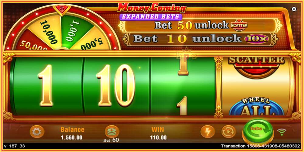 Spelslot Money Coming 2 – Expanded Bets