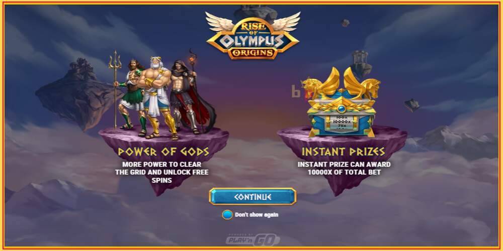 Игровой слот Rise of Olympus Origins