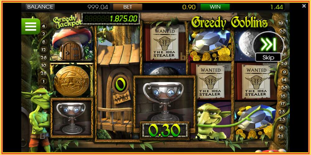 Игровой слот Greedy Goblins