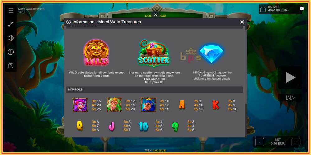 Игровой слот Mami Wata Treasures