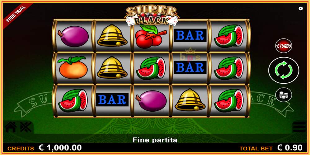 Spelslot Super Black