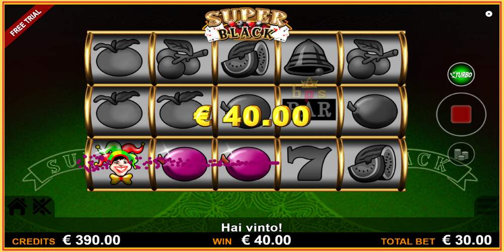 Spelslot Super Black