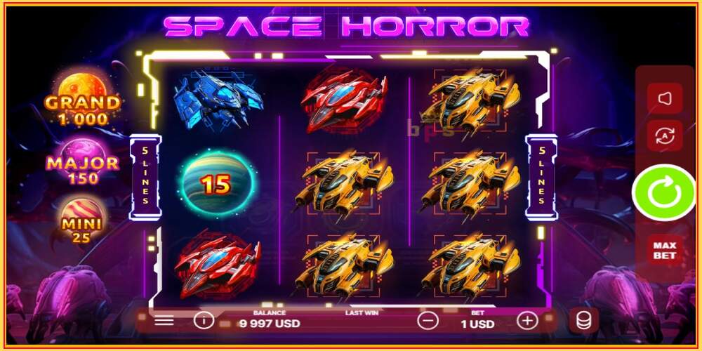 Игровой слот Space Horror