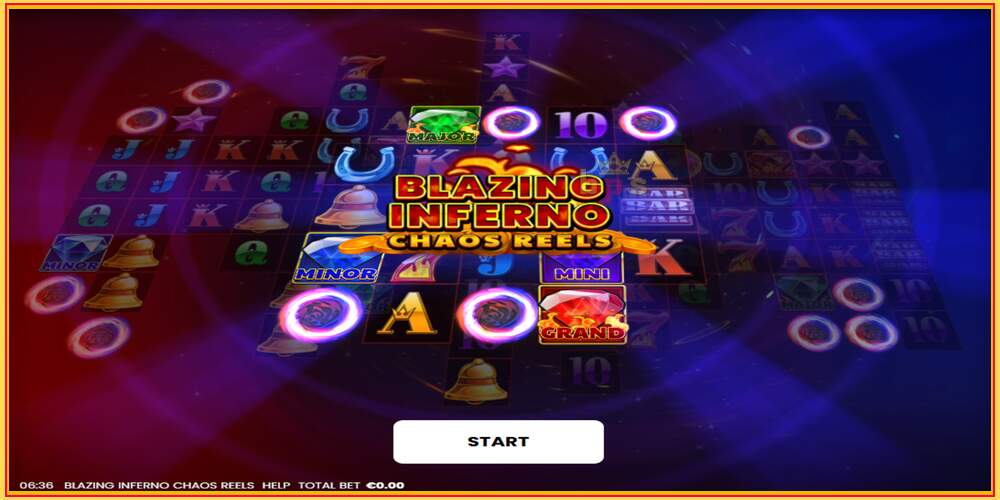 ゲームスロット Blazing Inferno Chaos Reels