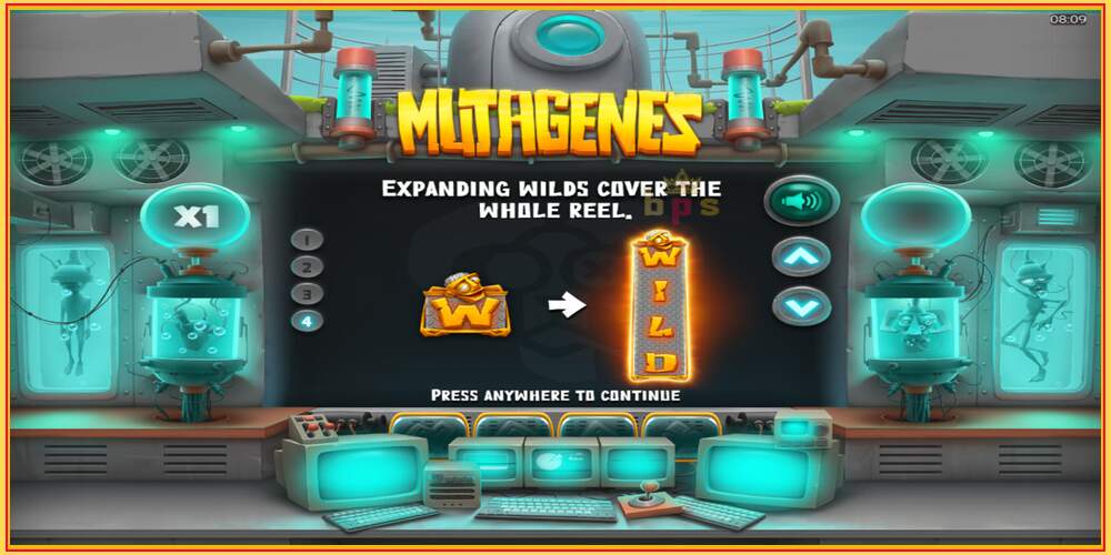 Game slot Mutagenes