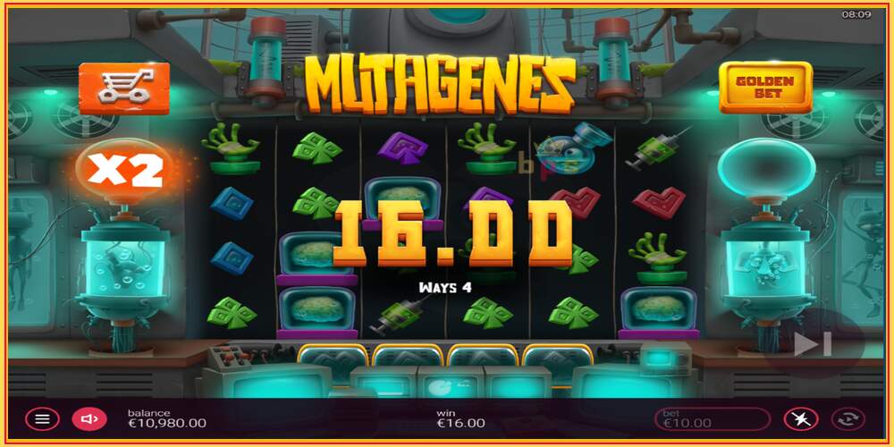 Game slot Mutagenes