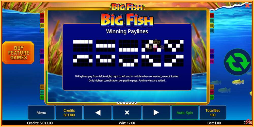 Игровой слот Big Fish