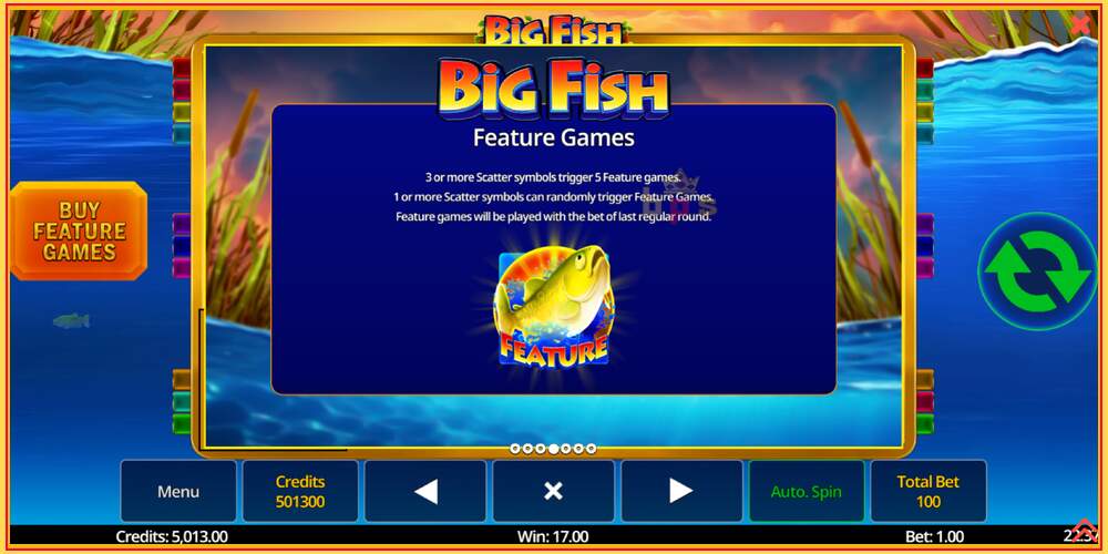 Игровой слот Big Fish