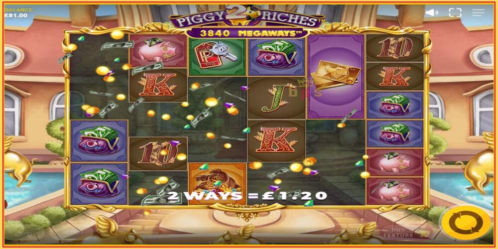 Oyun yuvası Piggy Riches 2 Megaways