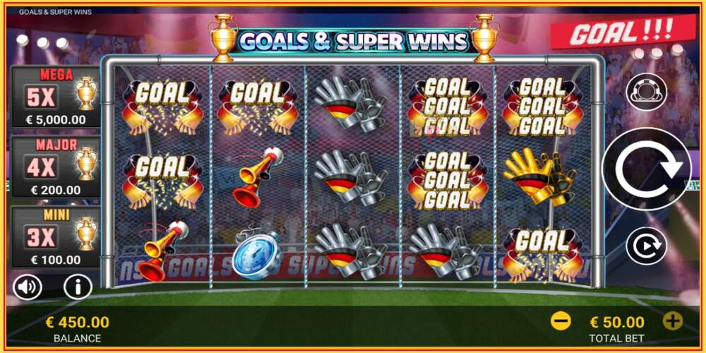 Игровой слот Goals & Super Wins