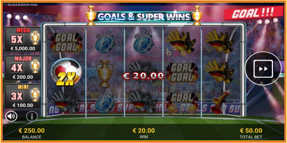 Игровой слот Goals & Super Wins