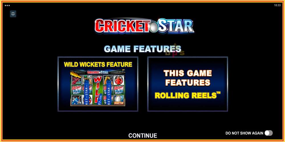 Игровой слот Cricket Star