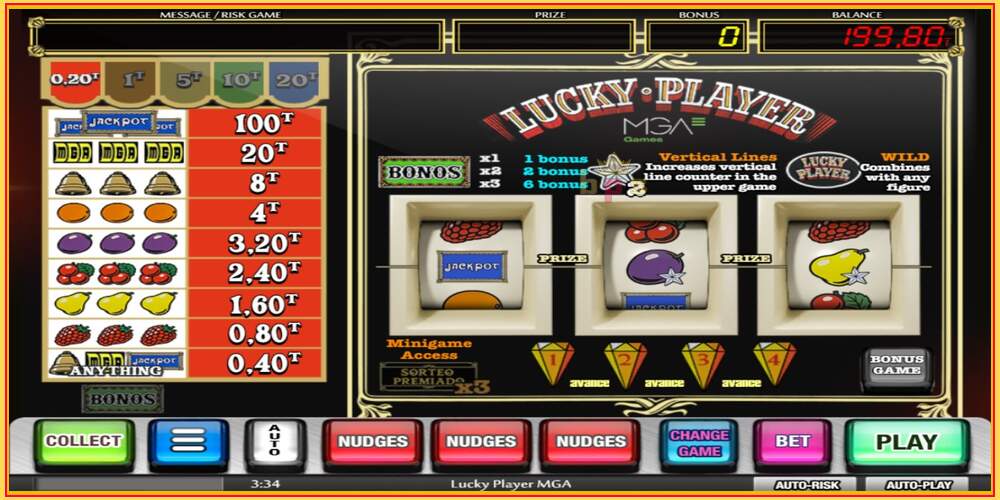 Игровой слот Lucky Player