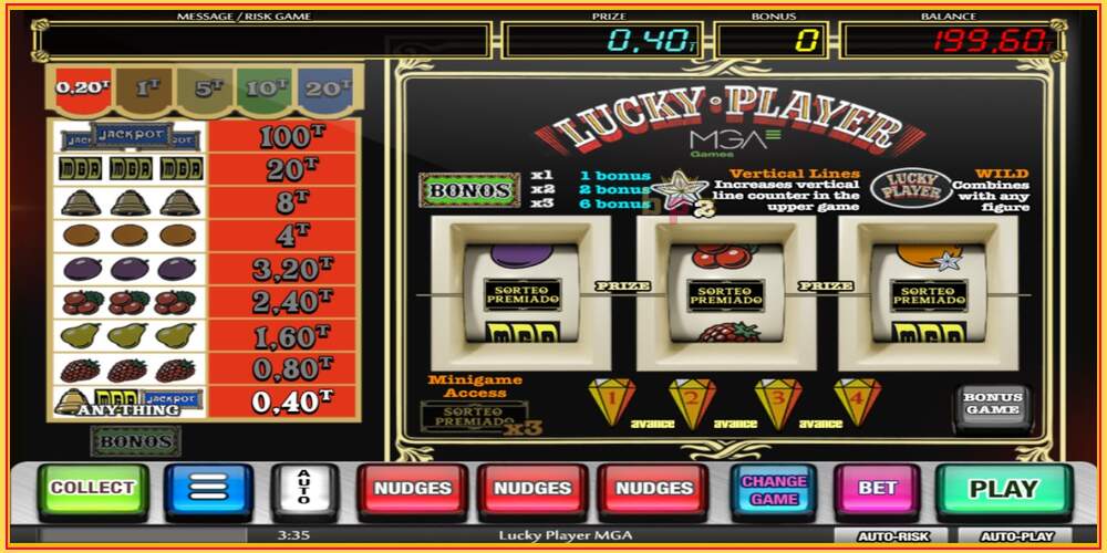 Игровой слот Lucky Player