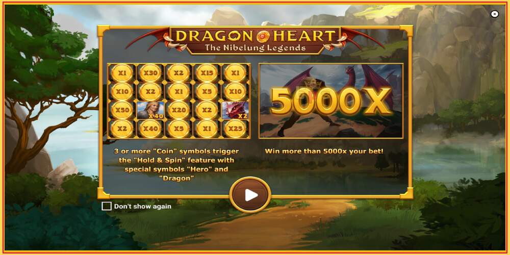 Game slot Dragon Heart