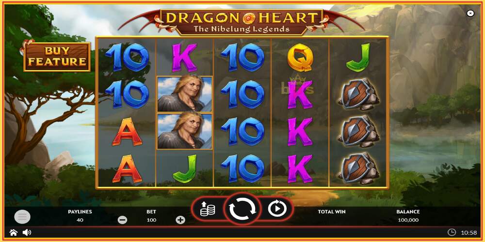 Game slot Dragon Heart