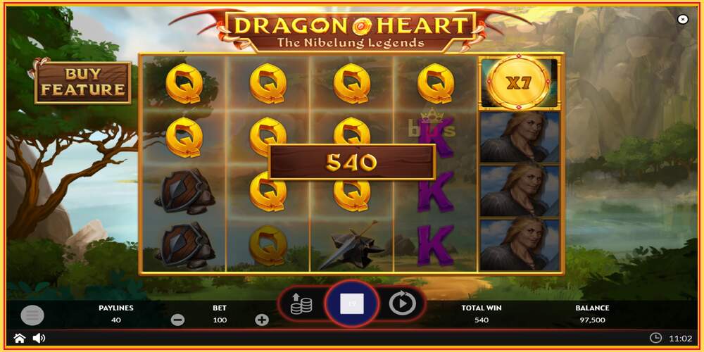 Game slot Dragon Heart