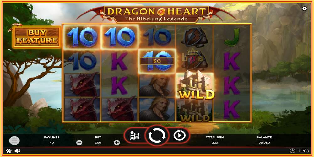 Game slot Dragon Heart