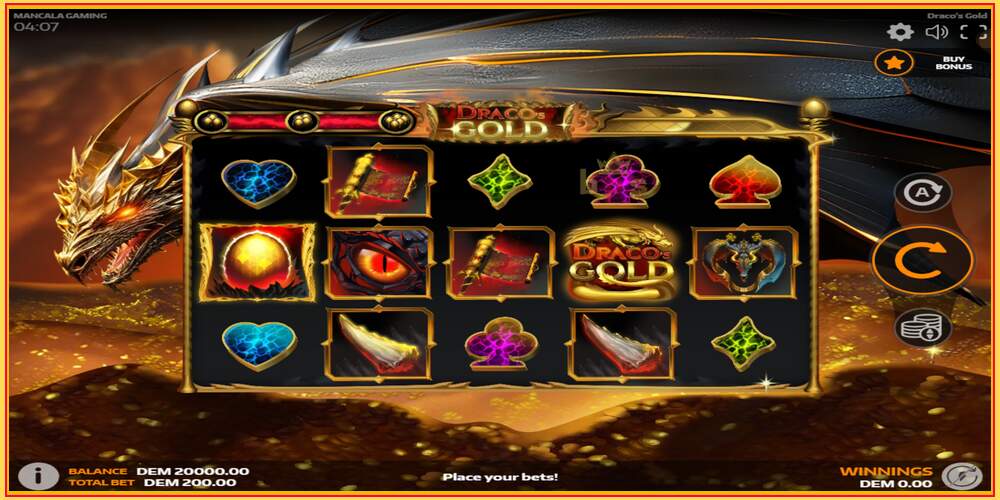 Spelslot Dracos Gold