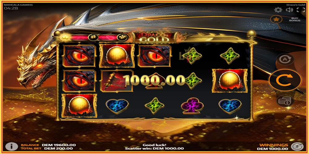 Spelslot Dracos Gold