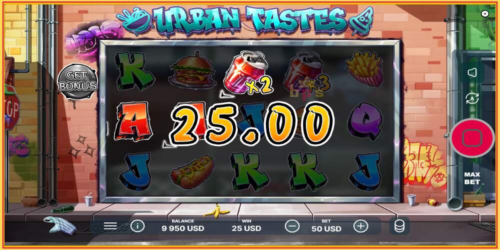 Игровой слот Urban Tastes