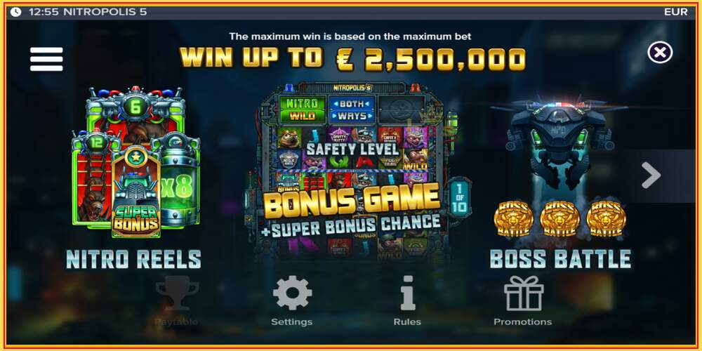 Spelslot Nitropolis 5