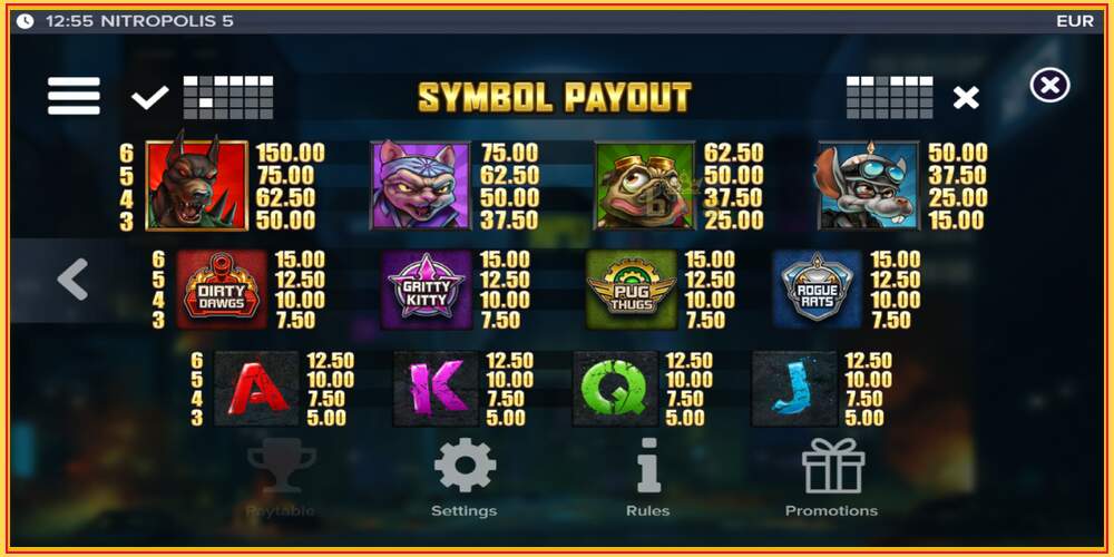 Spelslot Nitropolis 5