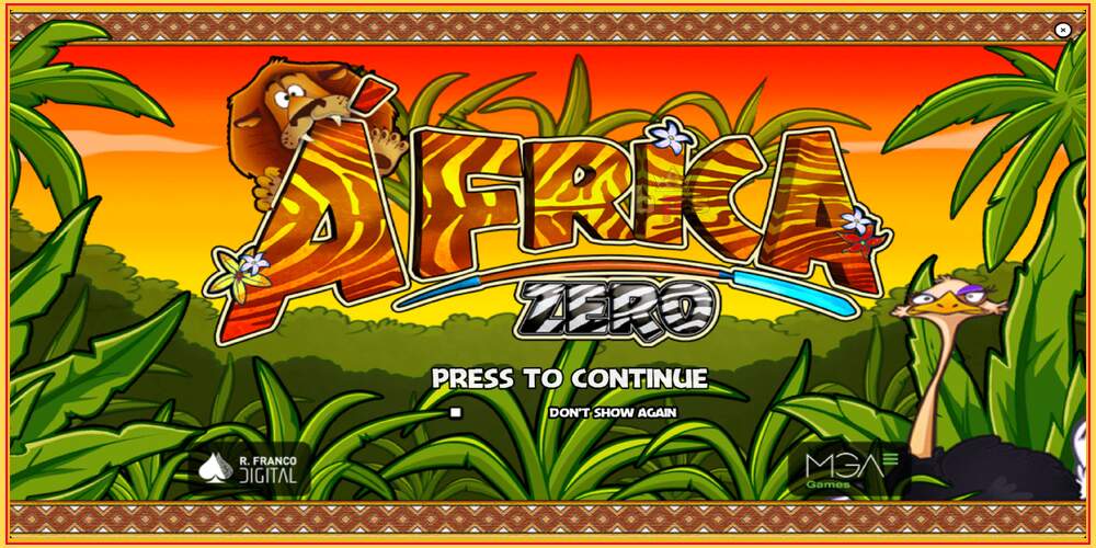 Игровой слот Africa Zero