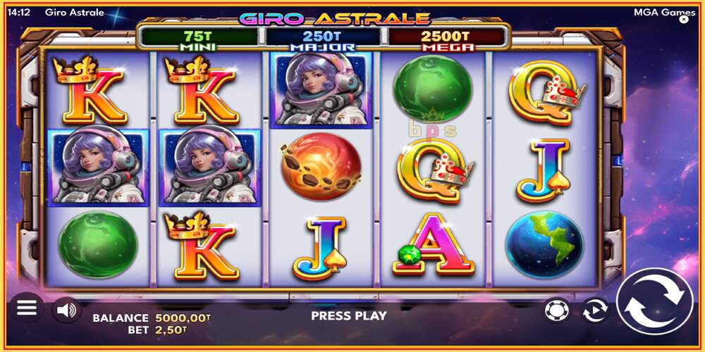 Игровой слот Giro Astrale