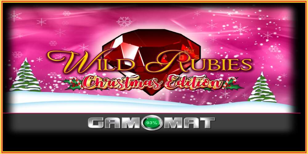 Игровой слот Wild Rubies Сhristmas Edition