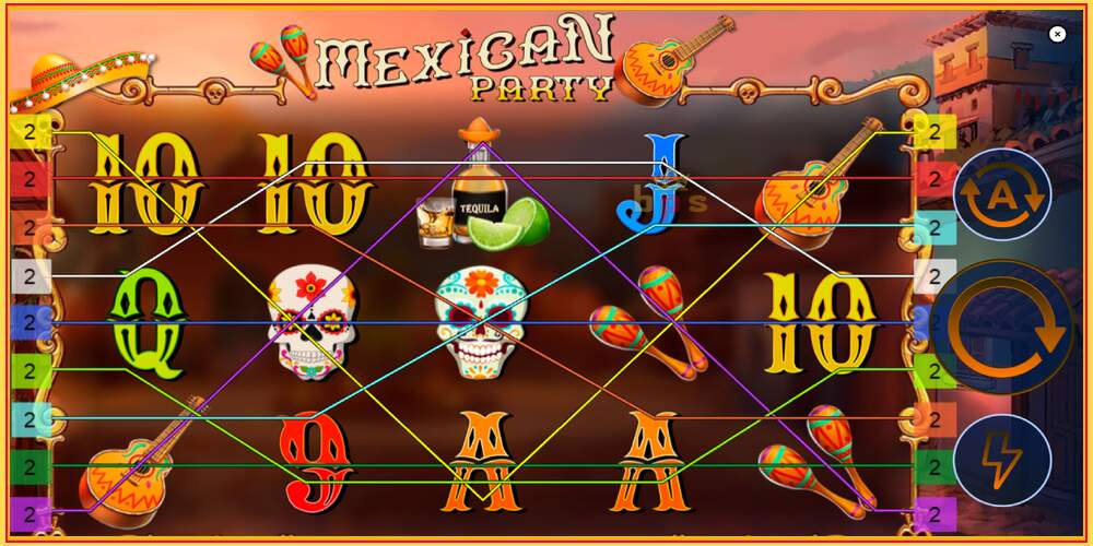 ゲームスロット Mexican Party