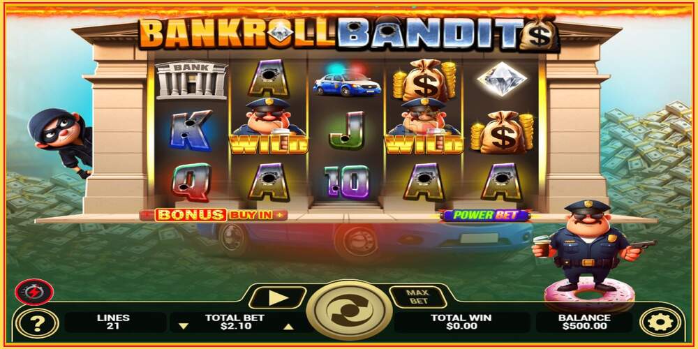 Slot de jogo Bankroll Bandits