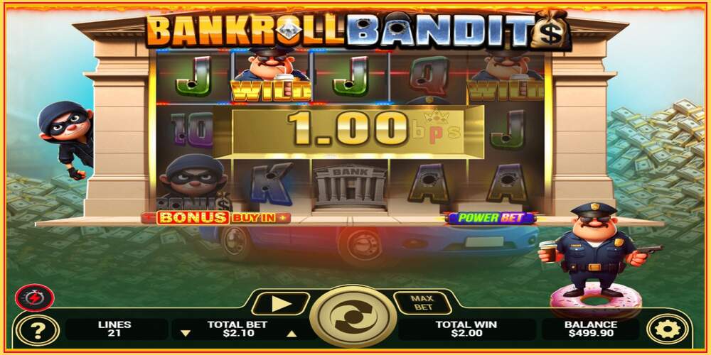 Slot de jogo Bankroll Bandits