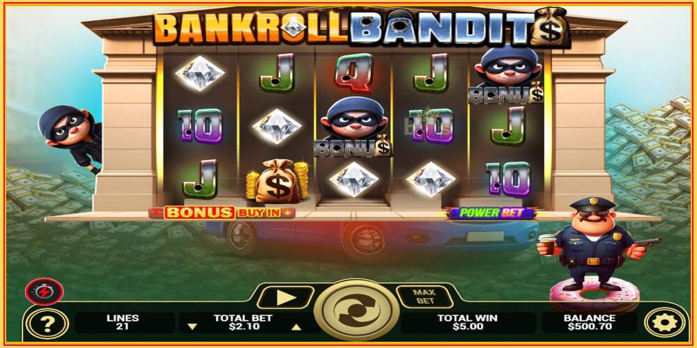 Slot de jogo Bankroll Bandits