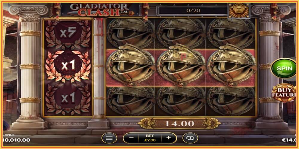 ゲームスロット Gladiator Clash