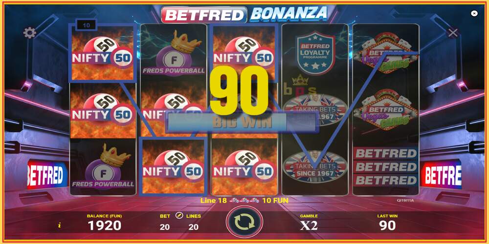 Game slot Betfred Bonanza