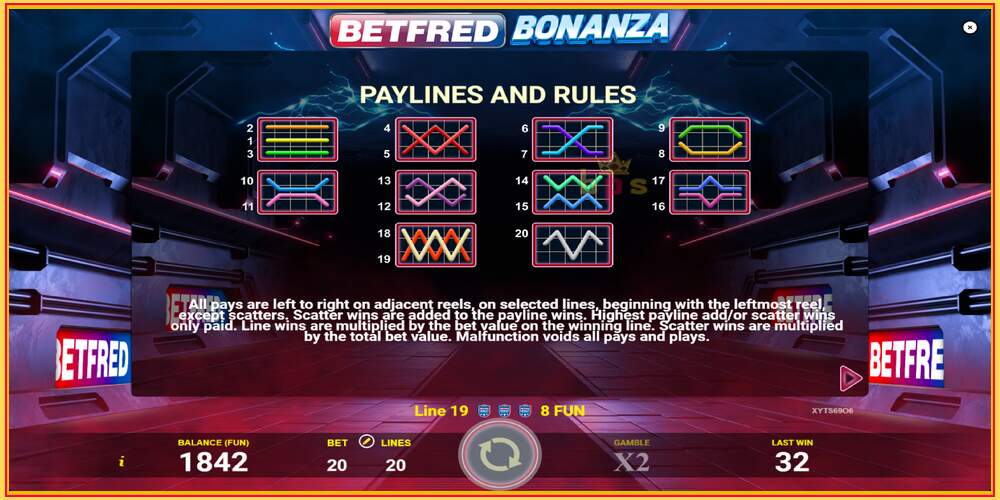 Game slot Betfred Bonanza