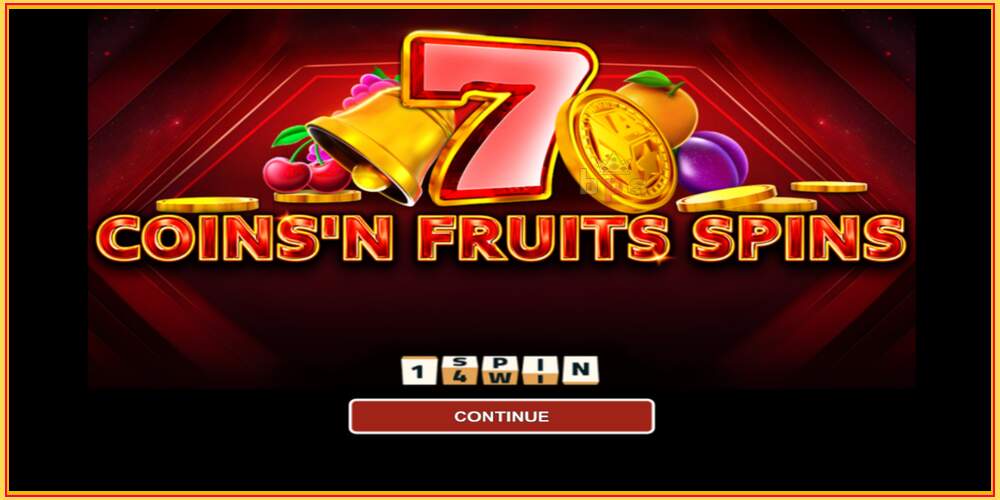 Игровой слот Coinsn Fruits Spins