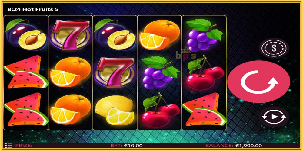 Tragamonedas de juego Hot Fruits 5