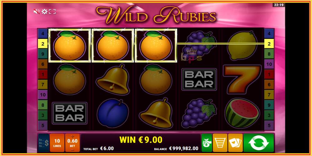 Игровой слот Wild Rubies