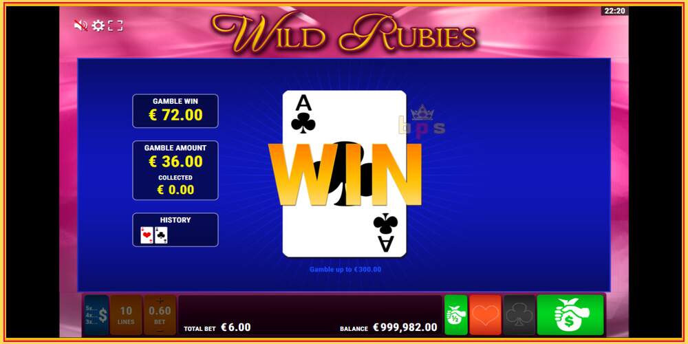 Игровой слот Wild Rubies