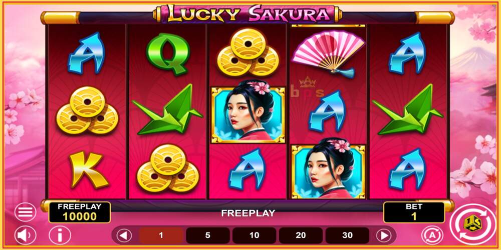 Spil slot Lucky Sakura Win Spins