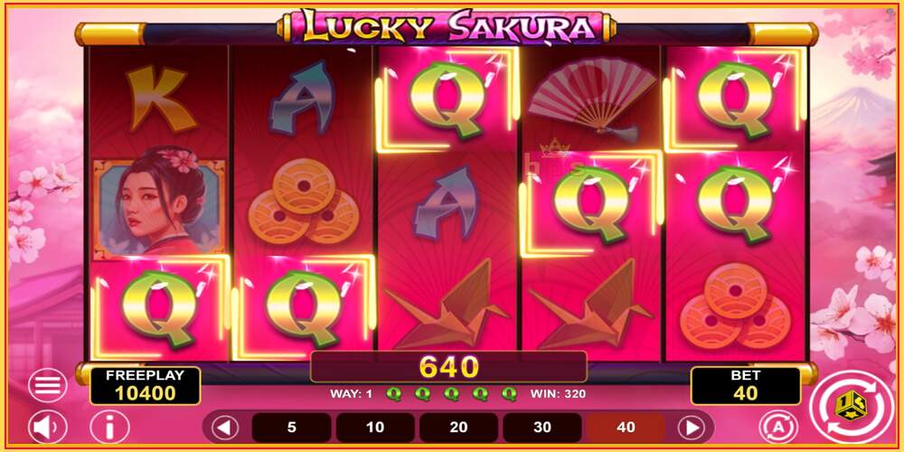 Spil slot Lucky Sakura Win Spins