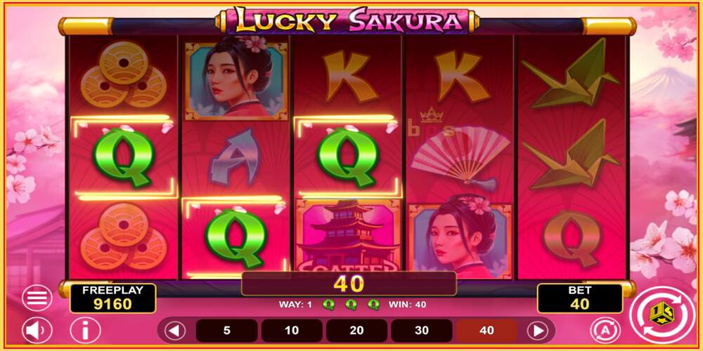 Spil slot Lucky Sakura Win Spins